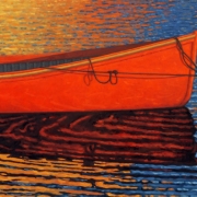 <b>The Red Boat</b><br>2007<br>oil on canvas<br>24 x 48 inches
